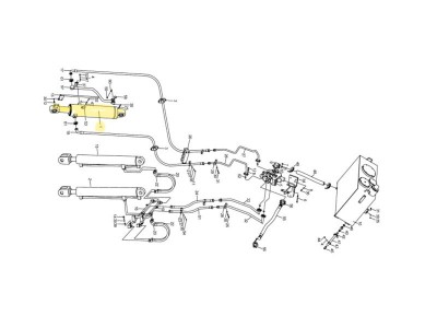 860102756,Rotary bucket cylinder repair kit,济南向前汽车配件有限公司