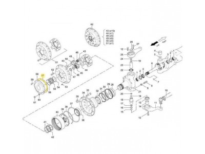 81.96601.0528,Sealing gasket,济南向前汽车配件有限公司