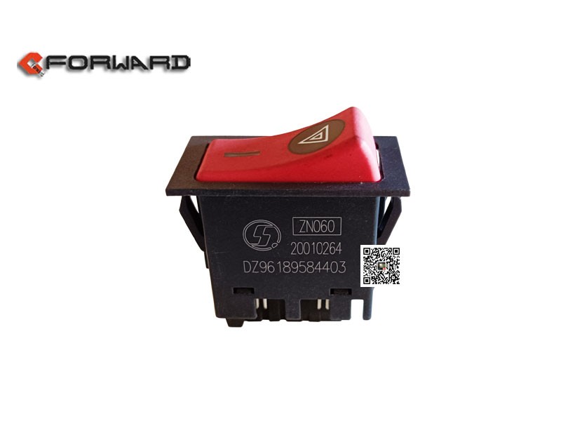 DZ96189584403,Emergency alarm warping Switch (New interior -BH),济南向前汽车配件有限公司