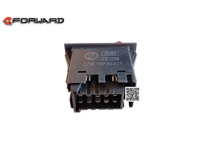 DZ96189584403,Emergency alarm warping Switch (New interior -BH),济南向前汽车配件有限公司