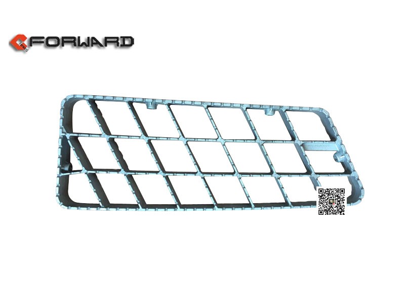 DZ13241240901,Left cast aluminum upper step,济南向前汽车配件有限公司