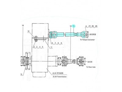 250100113,Main drive shaft,济南向前汽车配件有限公司