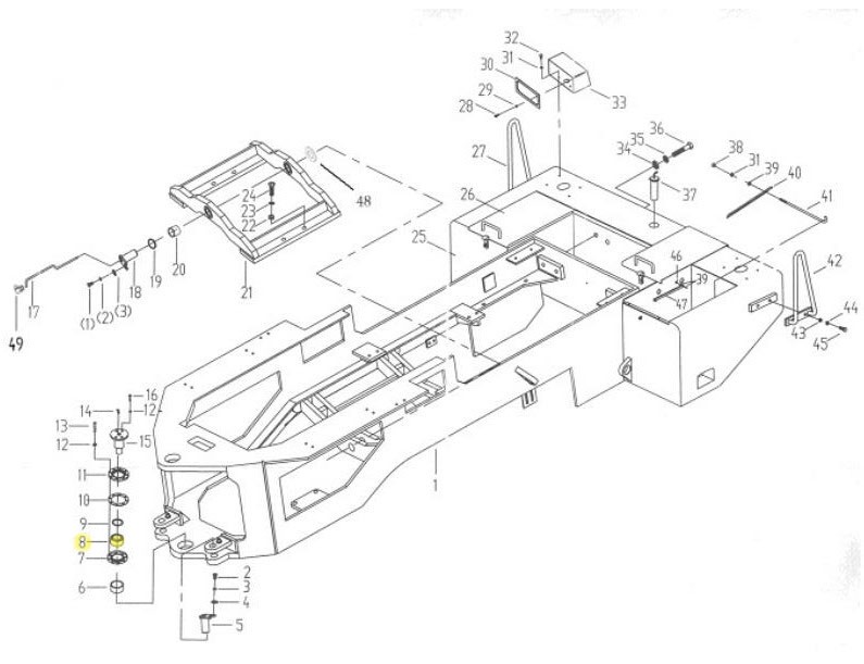 800511234,Spherical plain bearing,济南向前汽车配件有限公司