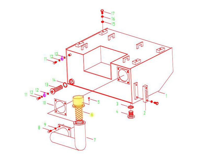 803164217,Hydraulic oil filter,济南向前汽车配件有限公司