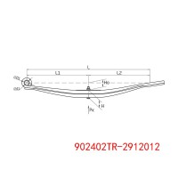 拖车钢板弹簧悬架 902402TR-2912012