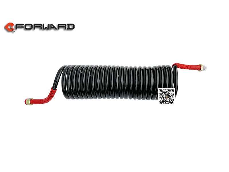 DZ95189360158,Spiral tube assembly (red),济南向前汽车配件有限公司