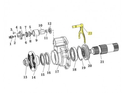 B903045000,Fork plate Units,济南向前汽车配件有限公司