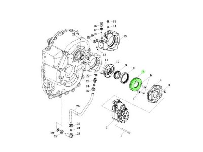 L903050100  油泵壳体,Oil pump housing,济南向前汽车配件有限公司
