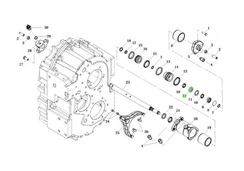 L913030400,Oil pump piston,济南向前汽车配件有限公司