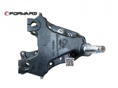 DZ95319690719,Front spring left center support assembly,济南向前汽车配件有限公司