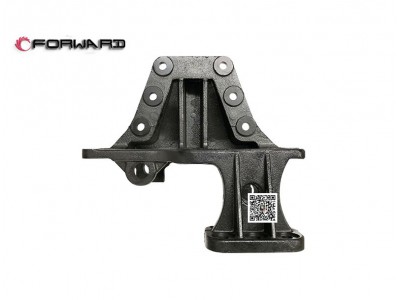 DZ95319690768,Front spring right middle bracket,济南向前汽车配件有限公司