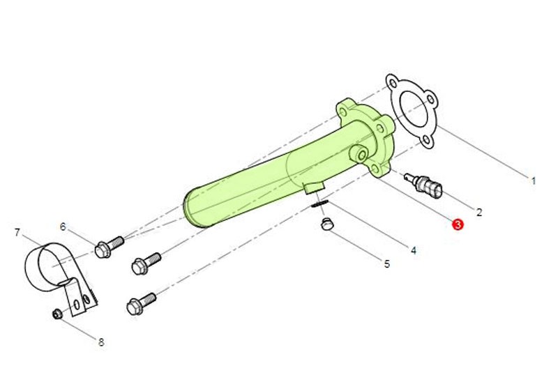1000356916,Water pipe assembly,济南向前汽车配件有限公司