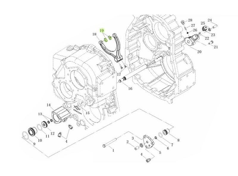 L913607700,Shift fork block,济南向前汽车配件有限公司