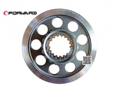 12JS160T-1701118-Z,3/4 speed slide sleeve,济南向前汽车配件有限公司