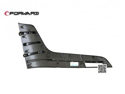 DZ16251110027,Front face mask left grille assy,济南向前汽车配件有限公司