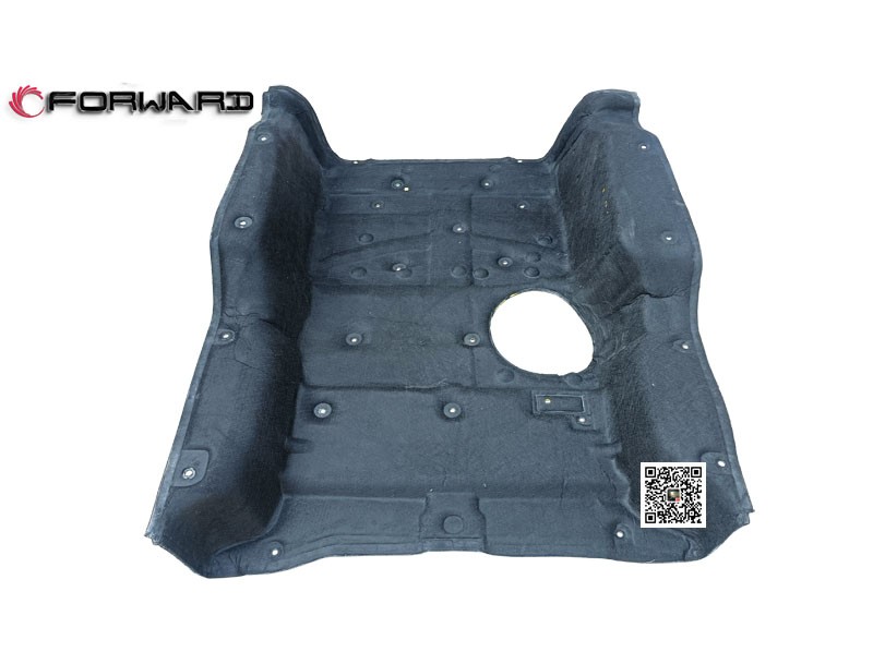 DZ15221690036,Hood rear soundproof panel,济南向前汽车配件有限公司