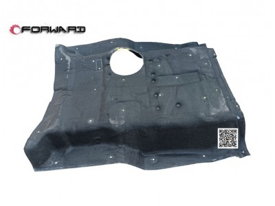 DZ15221690036,Hood rear soundproof panel,济南向前汽车配件有限公司