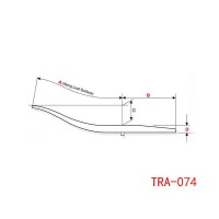 TRA-074 拖車前板簧導(dǎo)向臂