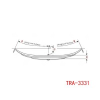 TRA-3331 拖車后鋼板彈簧