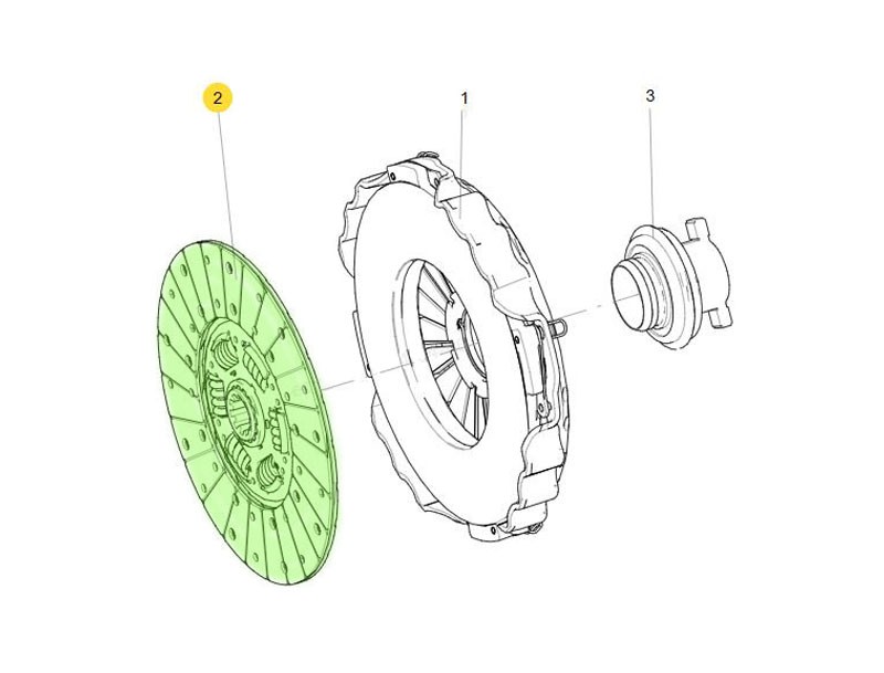 WG9921161100,Driven disc assembly,济南向前汽车配件有限公司