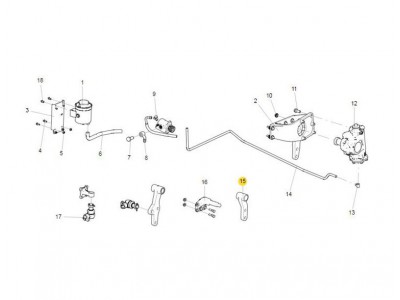 WG9731474030  过渡摆臂,Transition swing arm,济南向前汽车配件有限公司