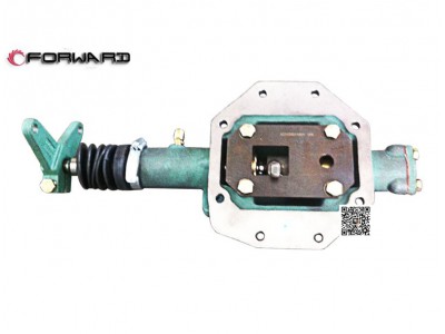 AZ2203216001  6 挡小盖总成（双杆）,6 small cover assembly (double rod),济南向前汽车配件有限公司