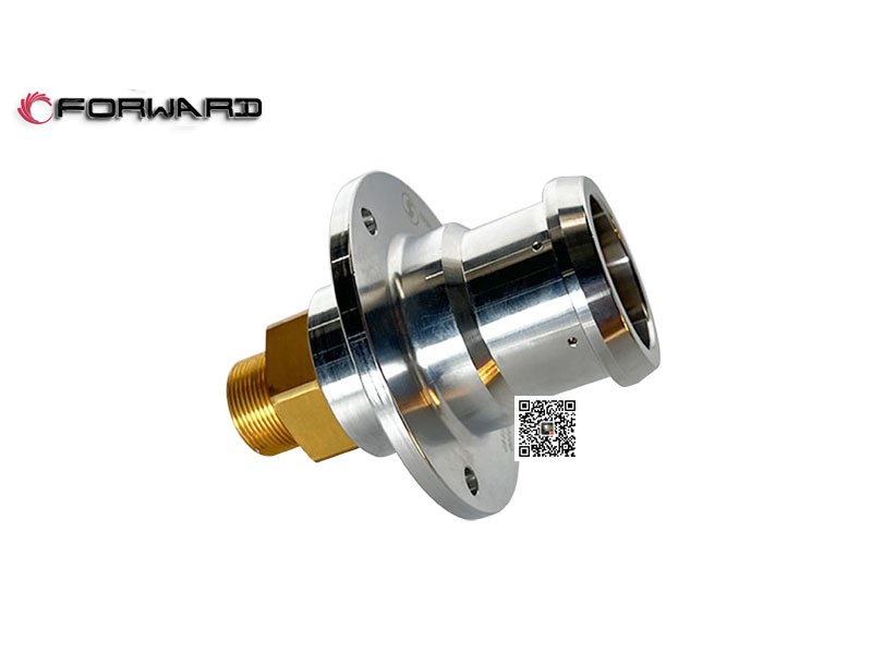 DZ91189565001  气瓶加注口,Gas cylinder filling port,济南向前汽车配件有限公司