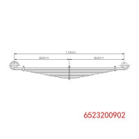 6523200902 奔馳 重型車板簧總成