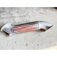 豪瀚排氣管帶軟連接 加長WG9525540311