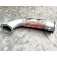 豪沃排氣管帶軟連接WG9725540590，通0558