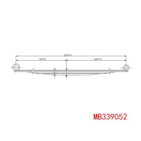 MB339052 三菱 鋼板彈簧