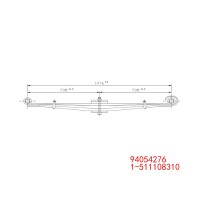 1-511108310 94054276 五十鈴 重型汽車底盤板簧