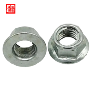 重汽豪沃配件六角法蘭面螺母 M8 ZQ32008 jinan zelong auto parts co. ltd