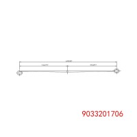梅赛德斯奔驰钢板弹簧总成 9033201706