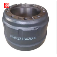重汽豪沃配件后制動(dòng)鼓WG9231342006 jinan zelong auto parts co. ltd