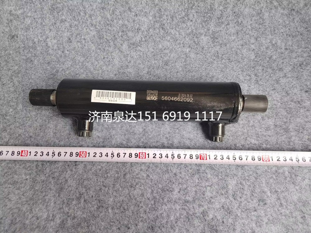 包头北方奔驰二桥转向助力油缸动力油缸/5604662092