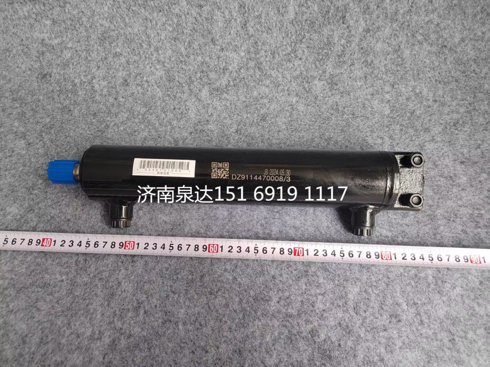 陕汽德龙新M3000二桥转向助力油缸动力油缸/DZ9114470008
