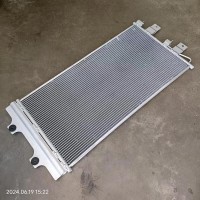 陜汽德龍X6000冷凝器X5000S空調(diào)散熱器散熱片