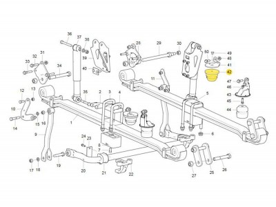WG9925522111  限位块总成,Stop block assembly,济南向前汽车配件有限公司