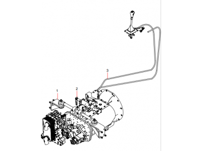 14355266 Gearbox installation assembly