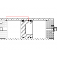 60308391 Piston Type Accumulator
