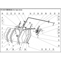87011010026 600L燃油箱总成 Fuel tank