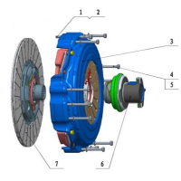 880160A0007 离合器总成 Pull Diaphrage Clutch