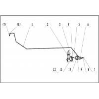 850160B0015 离合器操纵 Pull Clutch Control Device