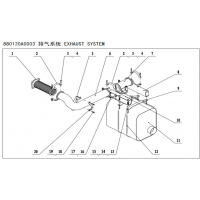 880120A0003 排气系统 Exhausting System