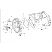 7DS180-1601015-1 离合器壳体 Clutch housing