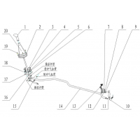 870170B0190 变速器操纵 Control Mechanism Of Gearb