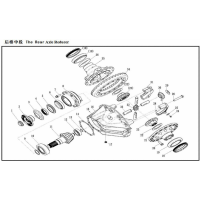 DCZ407319325602 后桥主减速器总成 0 小总成 包含1-36