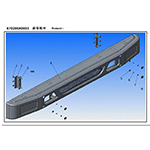 870280A0003前保险杠