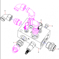 14354089 Steering valve assembly